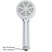 High Pressure RV Shower Head - 3 Inch Removable Hand Held Showerhead With Hi Water Spray For Handheld Camper Heads - Chrome - B01N6UWRLL